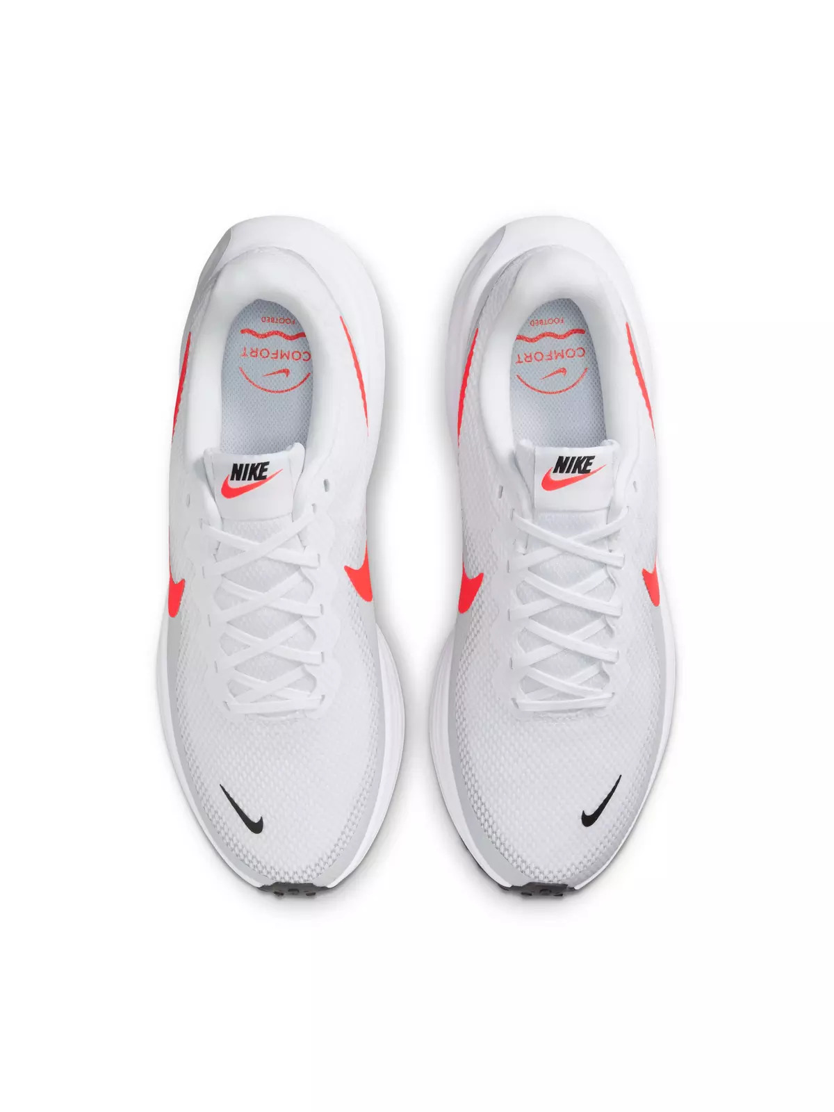 Revolution 8 "White/Pure Platinum/Black/Bright Crimson" Men's Running Shoe - 4