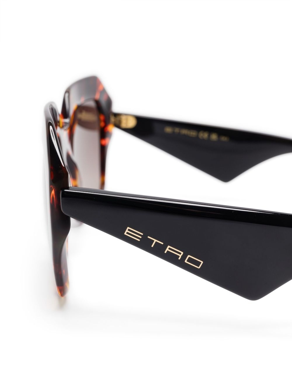geometric-frame sunglasses - 3