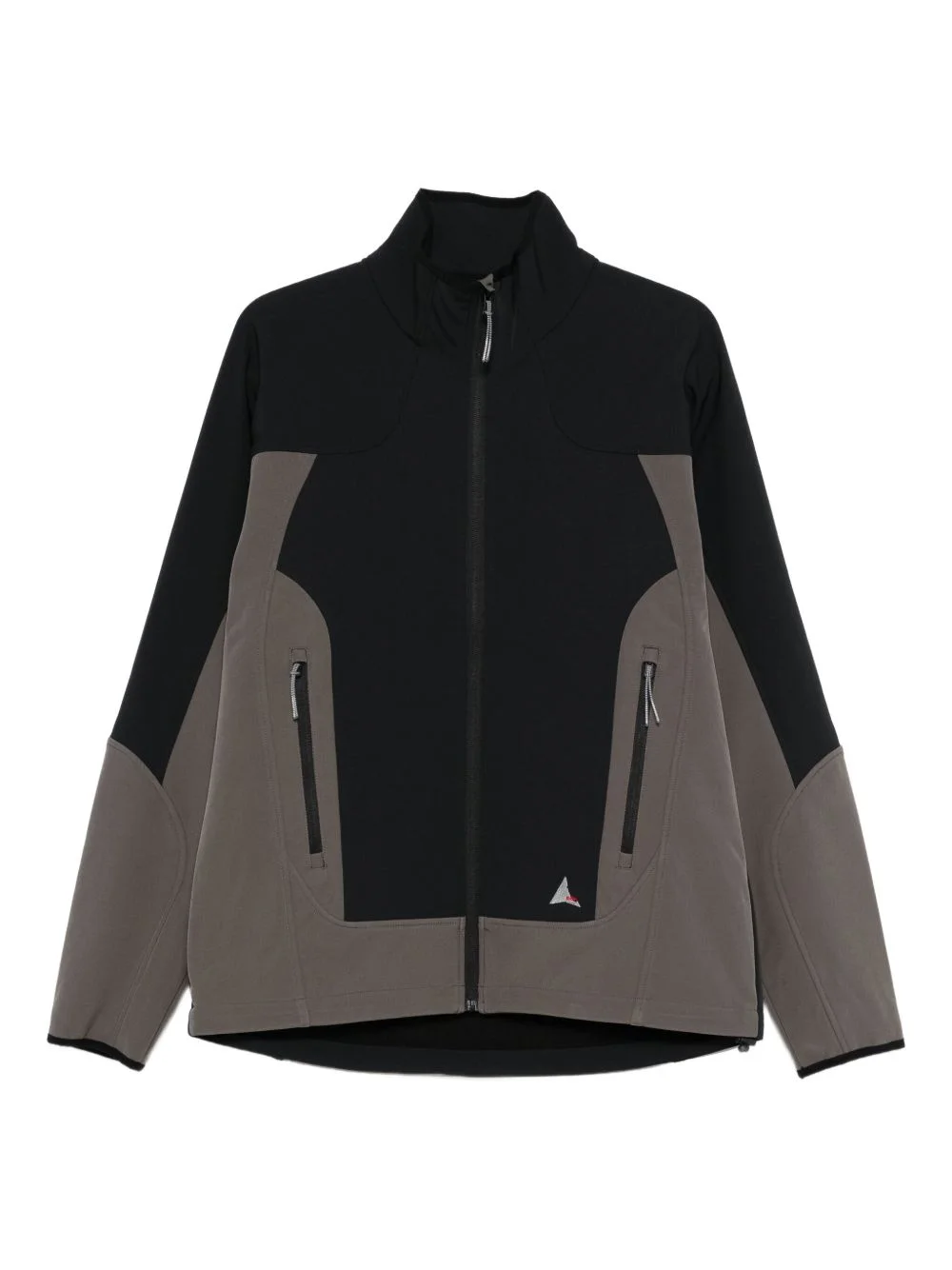 Oke two-tone zip-up jacket - 1
