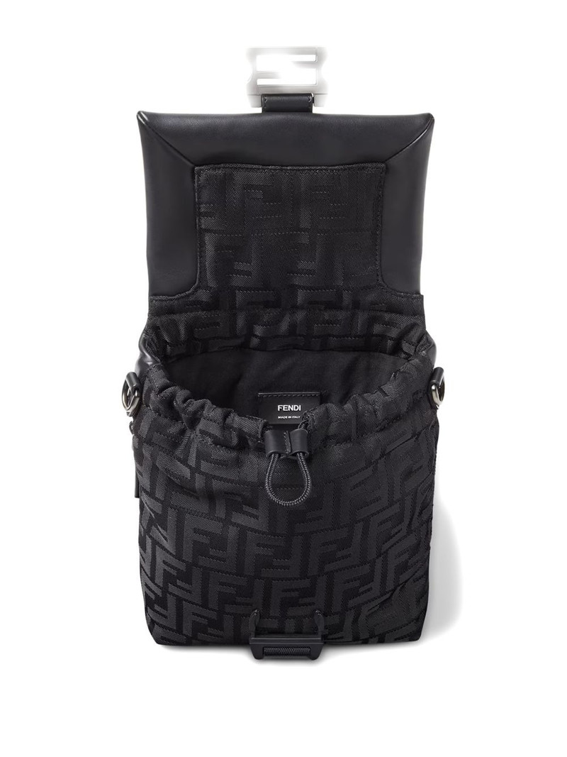 Flux buckle FF-motif shoulder bag 3