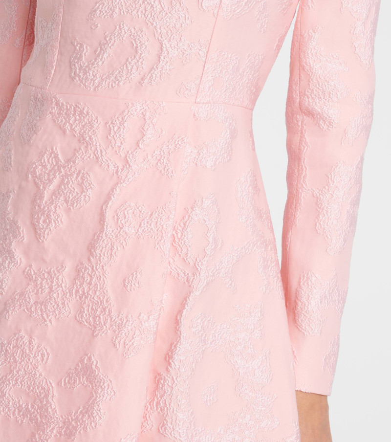 Glenda embroidered crêpe midi dress 5