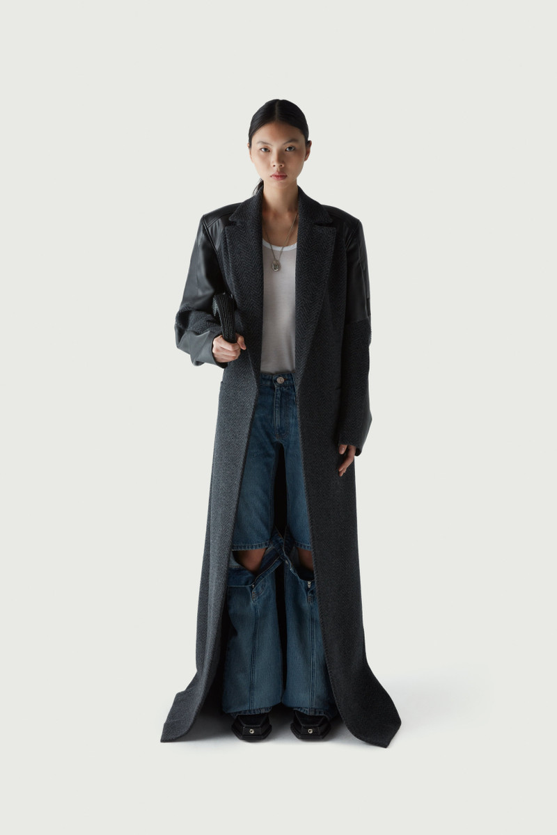 COPERNI Hybrid Tailored Chevron Coat outlook