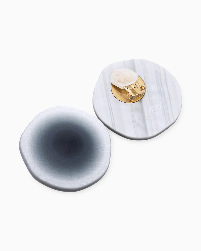 GIORGIO ARMANI EARRINGS IN BRASS outlook