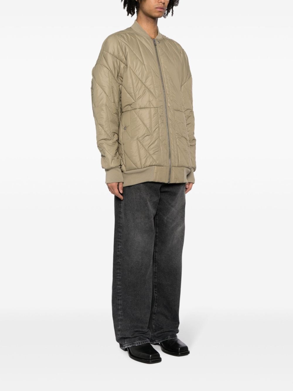 quilted bomber jacket - 3
