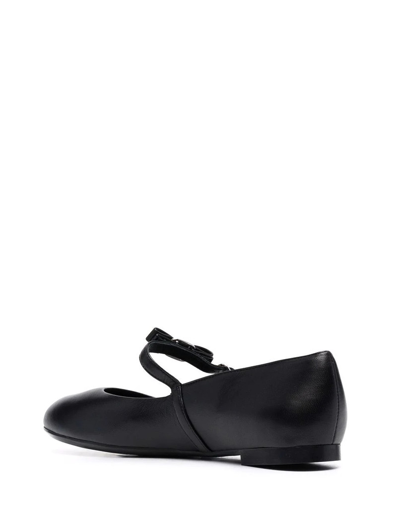 Lizz leather ballerina shoes 3