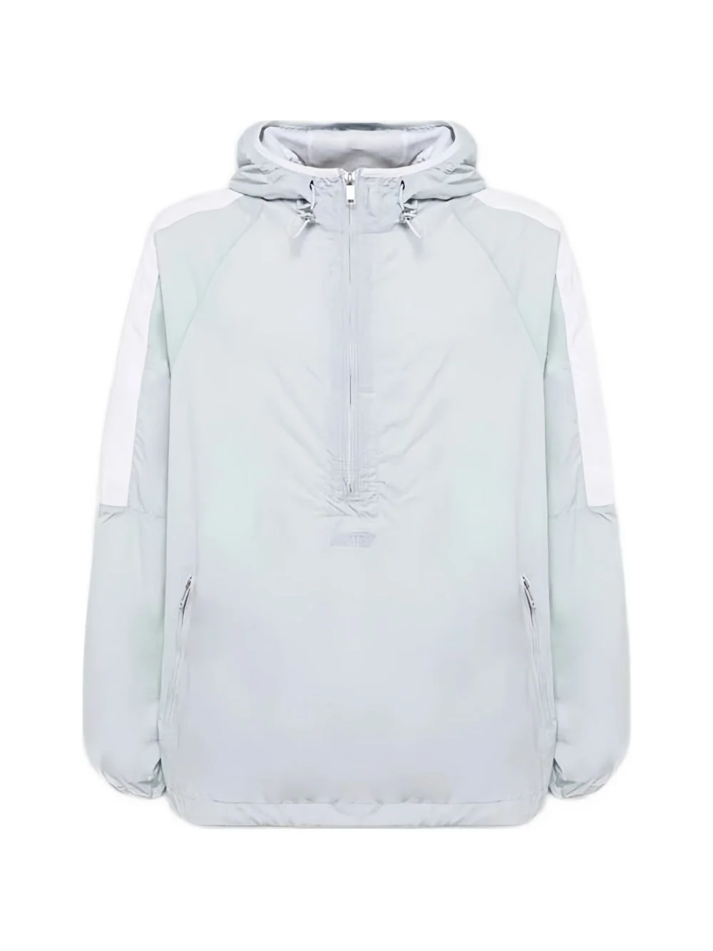 hooded panelled jacket - 1