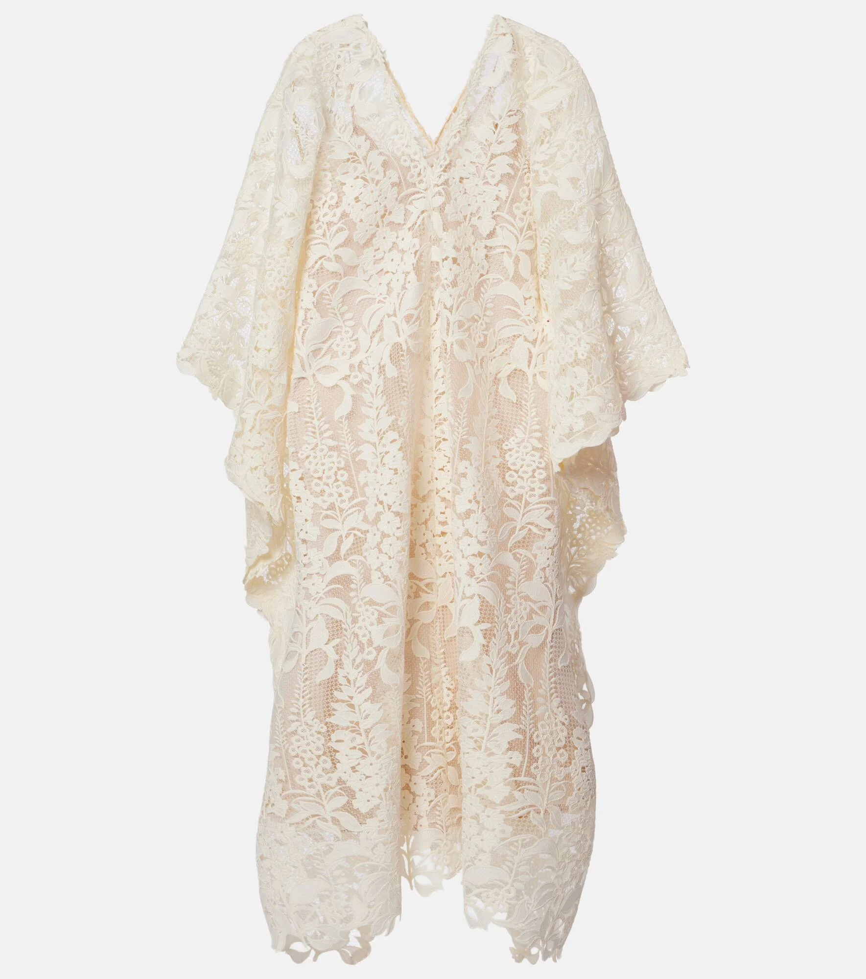 Guipure lace kaftan - 1