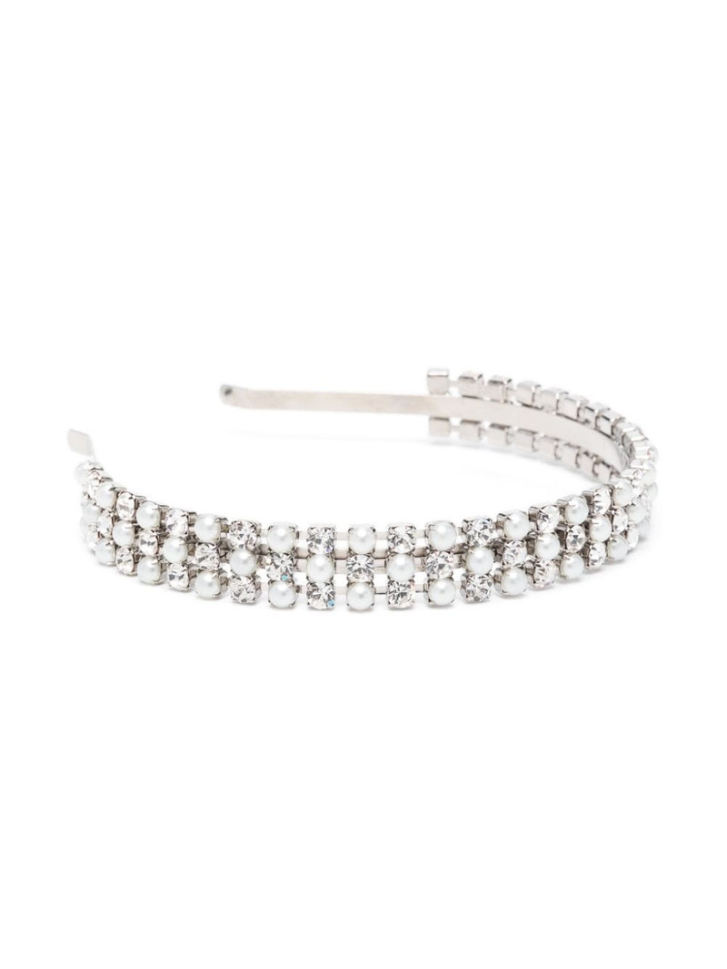 Rosantica crystal-embellished headband outlook