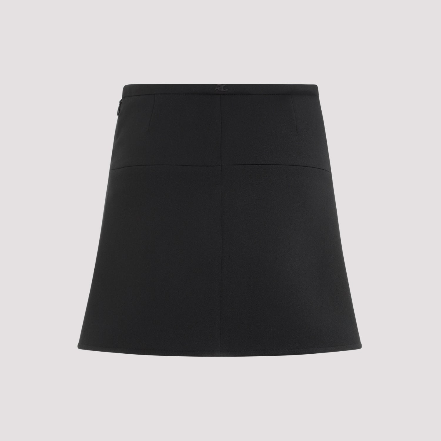 Courreges Ellipse Twill Mini Skirt Women - 2