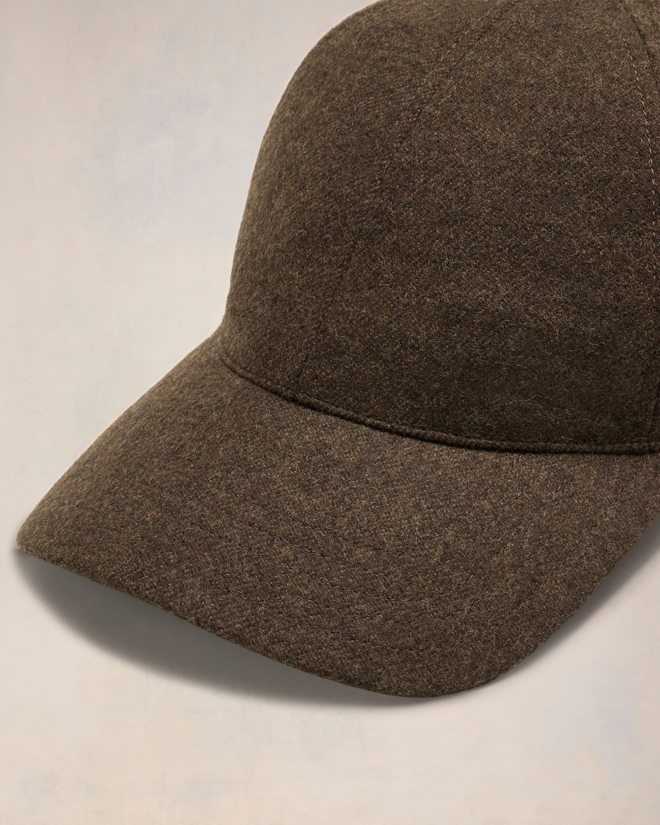 AMI ALEXANDRE MATTIUSSI LEATHER PATCH CAP - 3