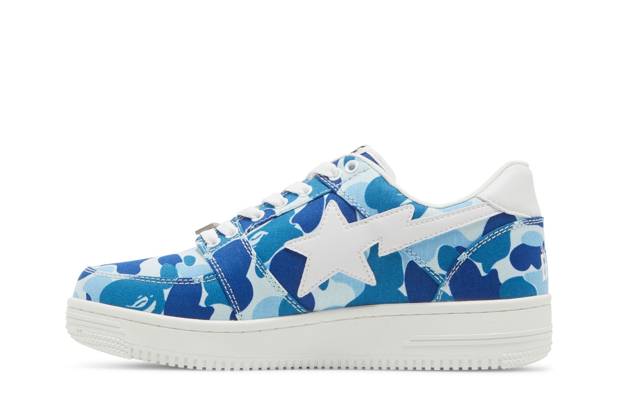 Bapesta Low 'ABC Camo - Blue' - 3