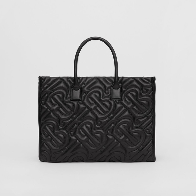 Medium Monogram Quilted Lambskin Freya Tote 8