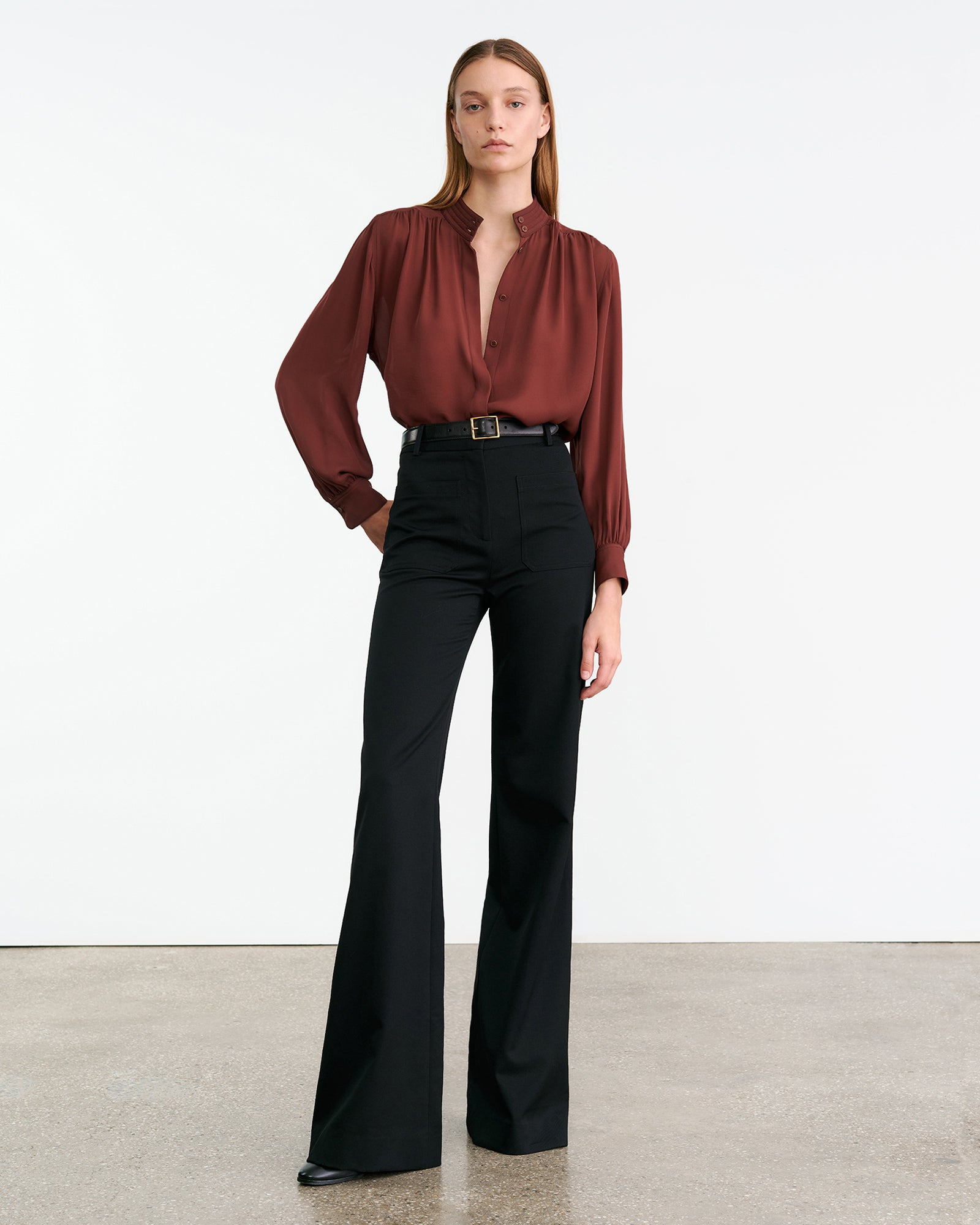 REVI SILK BLOUSE - 4