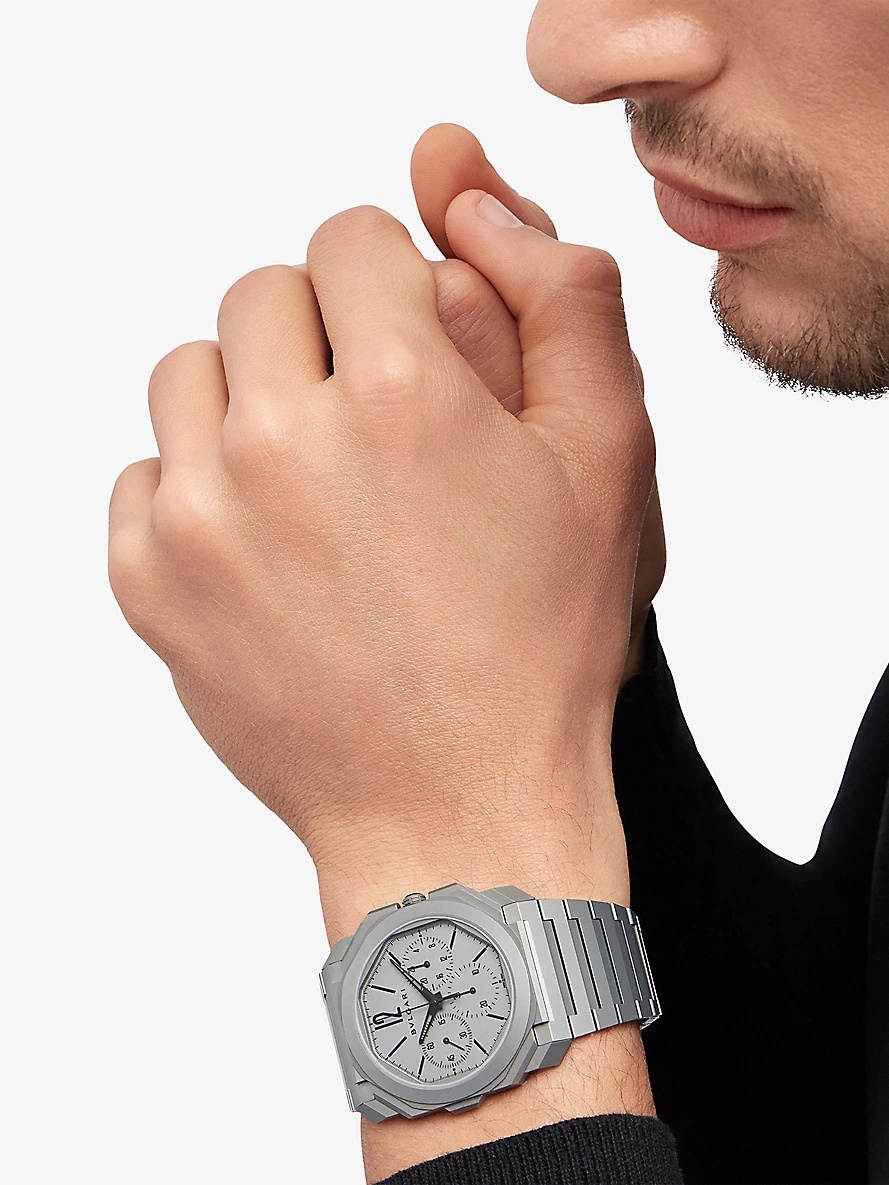 103068 Octo Finissimo titanium automatic watch - 6