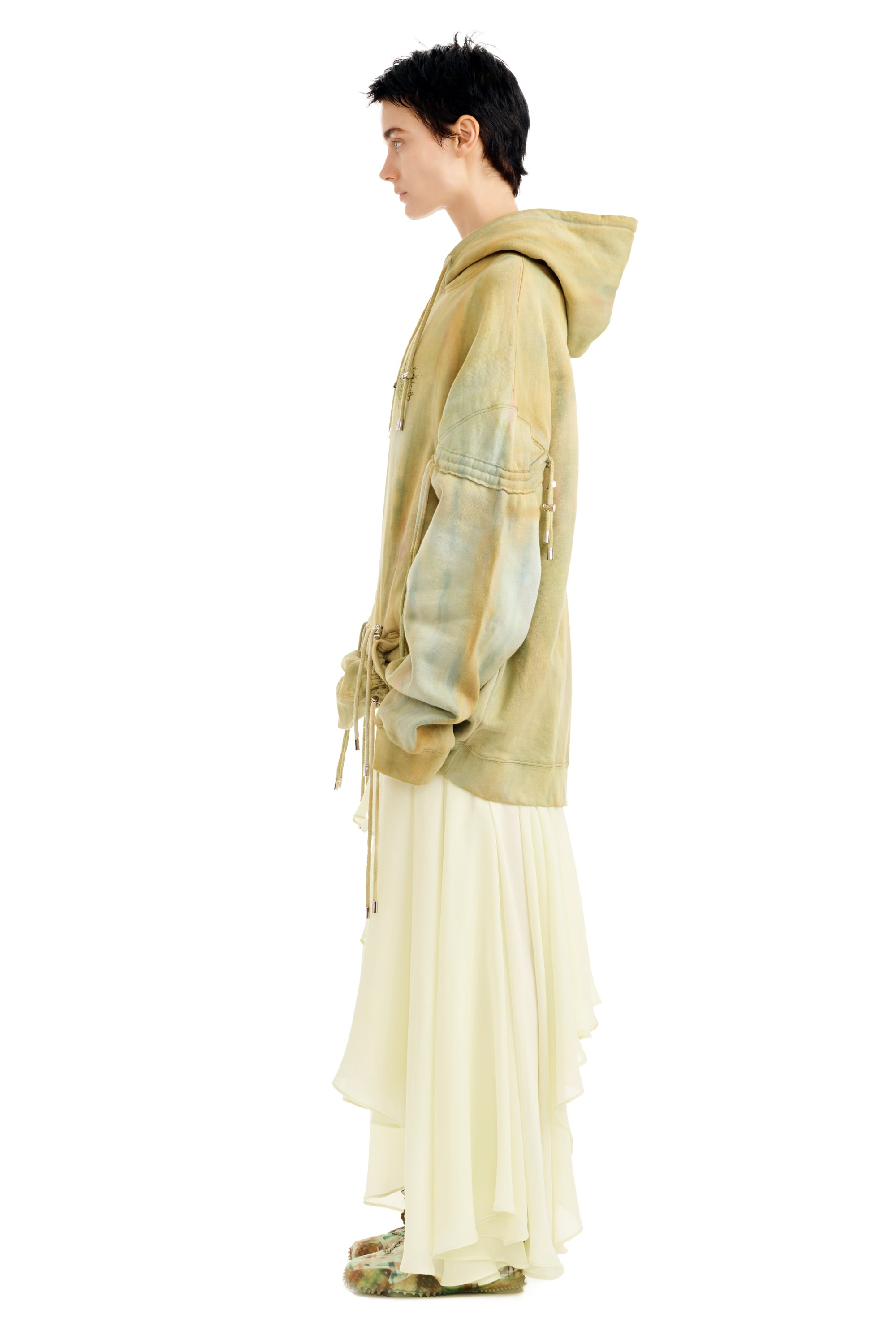 SEA MOSS RHINESTONE BURST HOODIE - 4