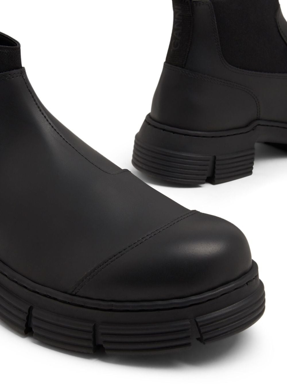 City leather Chelsea boots - 5