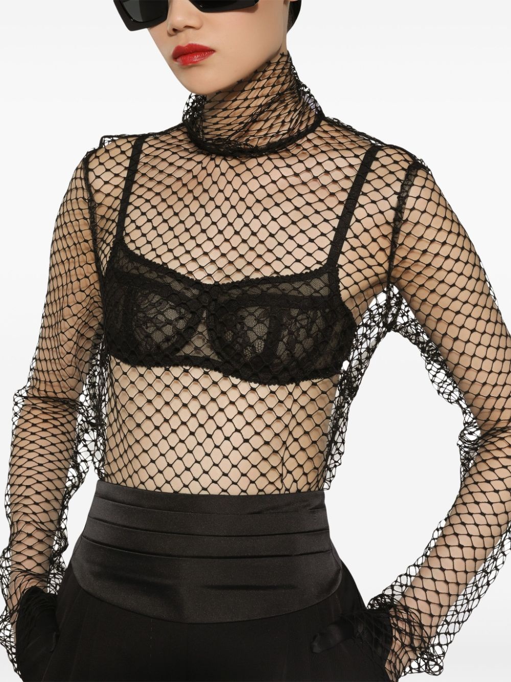 Mesh blouse - 5