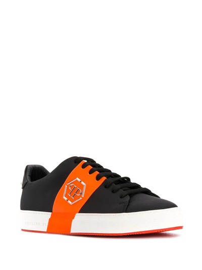 PHILIPP PLEIN spike-studded low-top sneakers outlook