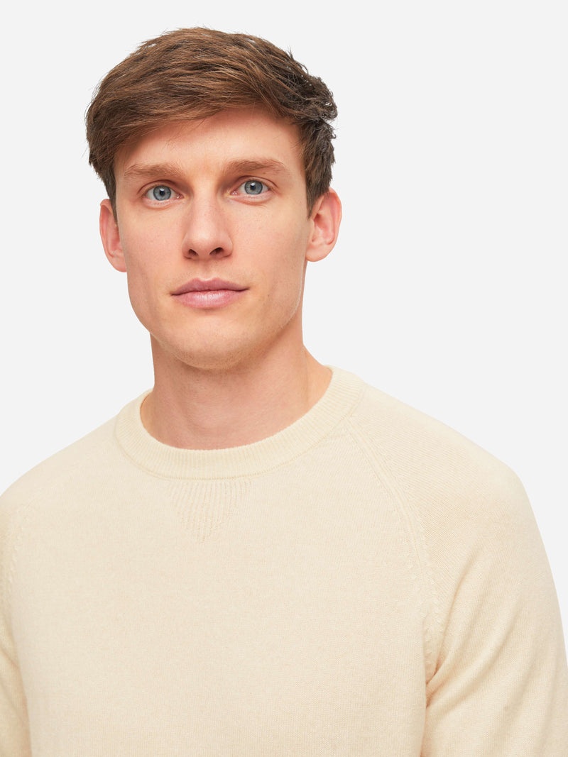 Men's Sweater Finley Cashmere Cream - 2