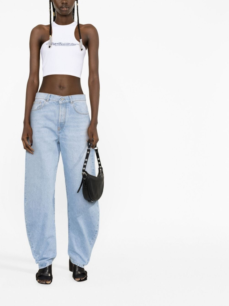 Off-White Bleach Twist Banana jeans outlook