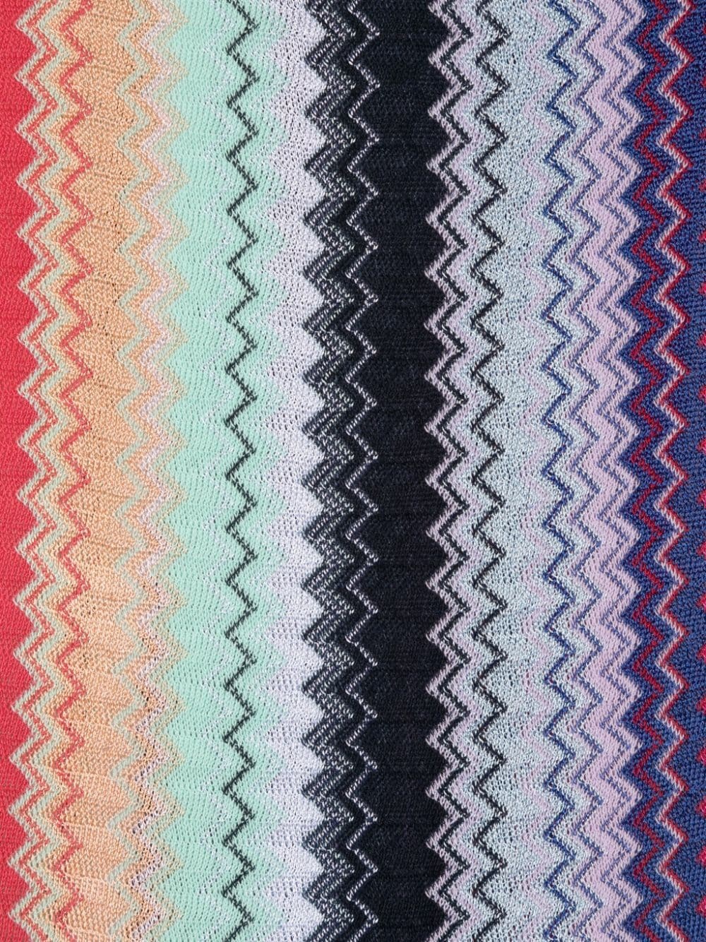 zigzag-woven scarf - 3