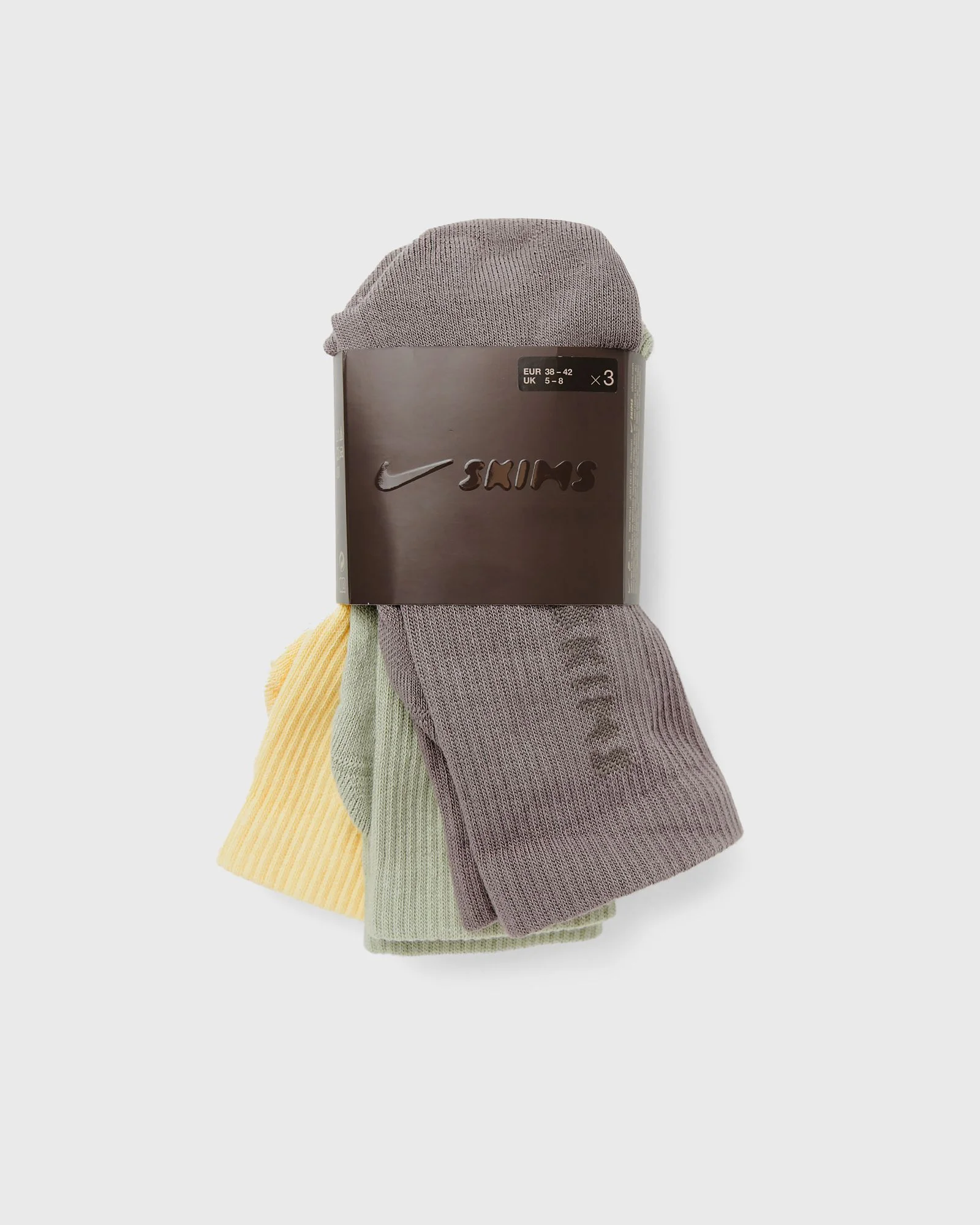 WMNS x SKIMS DRI-FIT CREW-SOCKS 3 PAIR - 1
