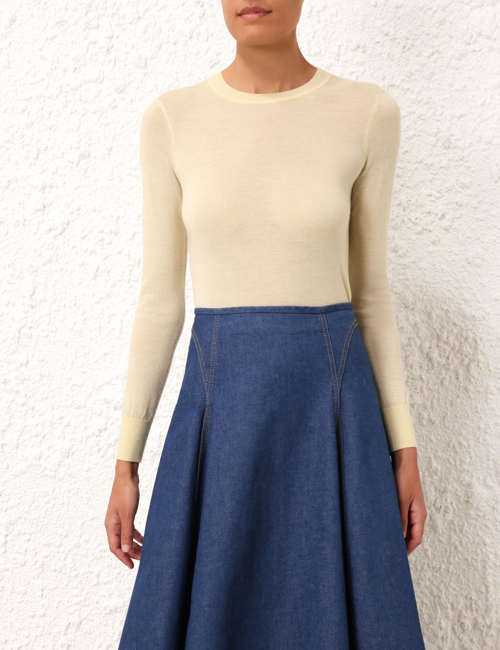 CLASSIC CREW NECK SWEATER - 2