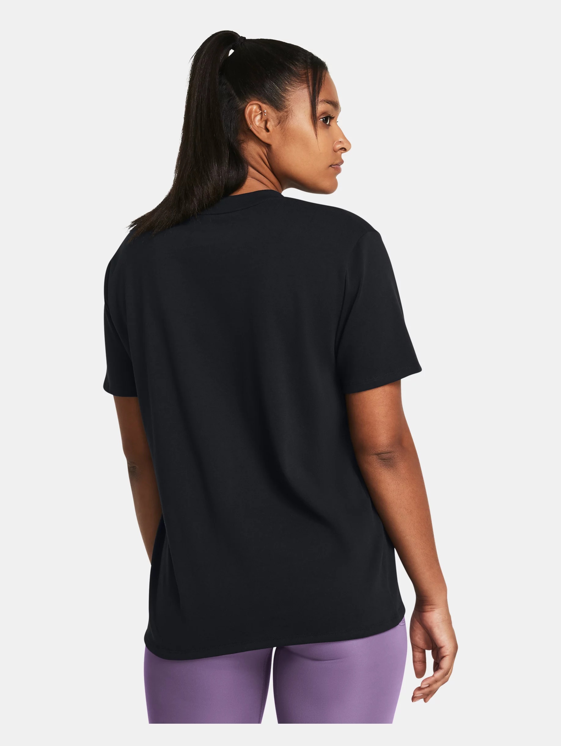 Women's UA Heavyweight Embroidered Patch Boyfriend Oversized Short Sleeve - 4