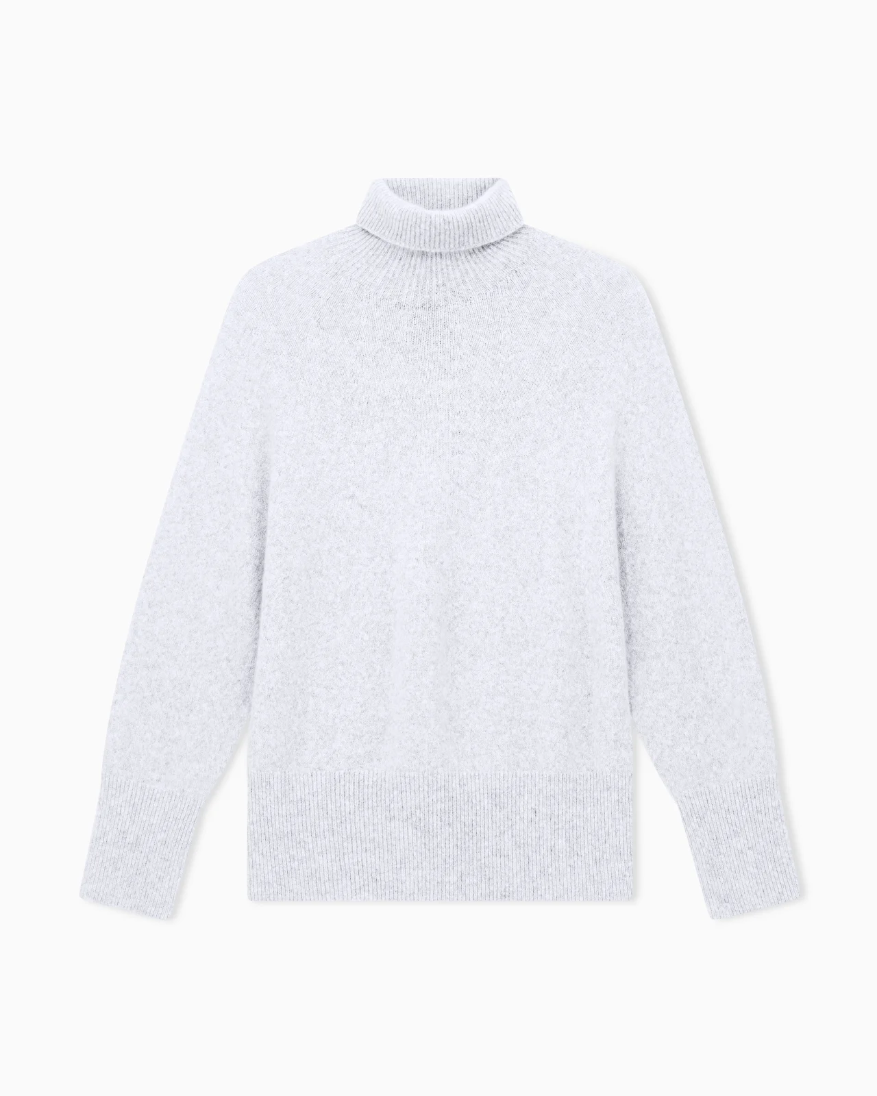 OVERSIZED TURTLENECK SWEATER IN PURE CASHMERE JERSEY - 1