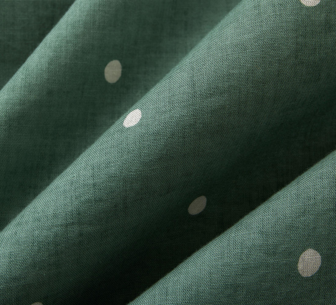 Vacation Shirt - Sage Polka Dot - 4