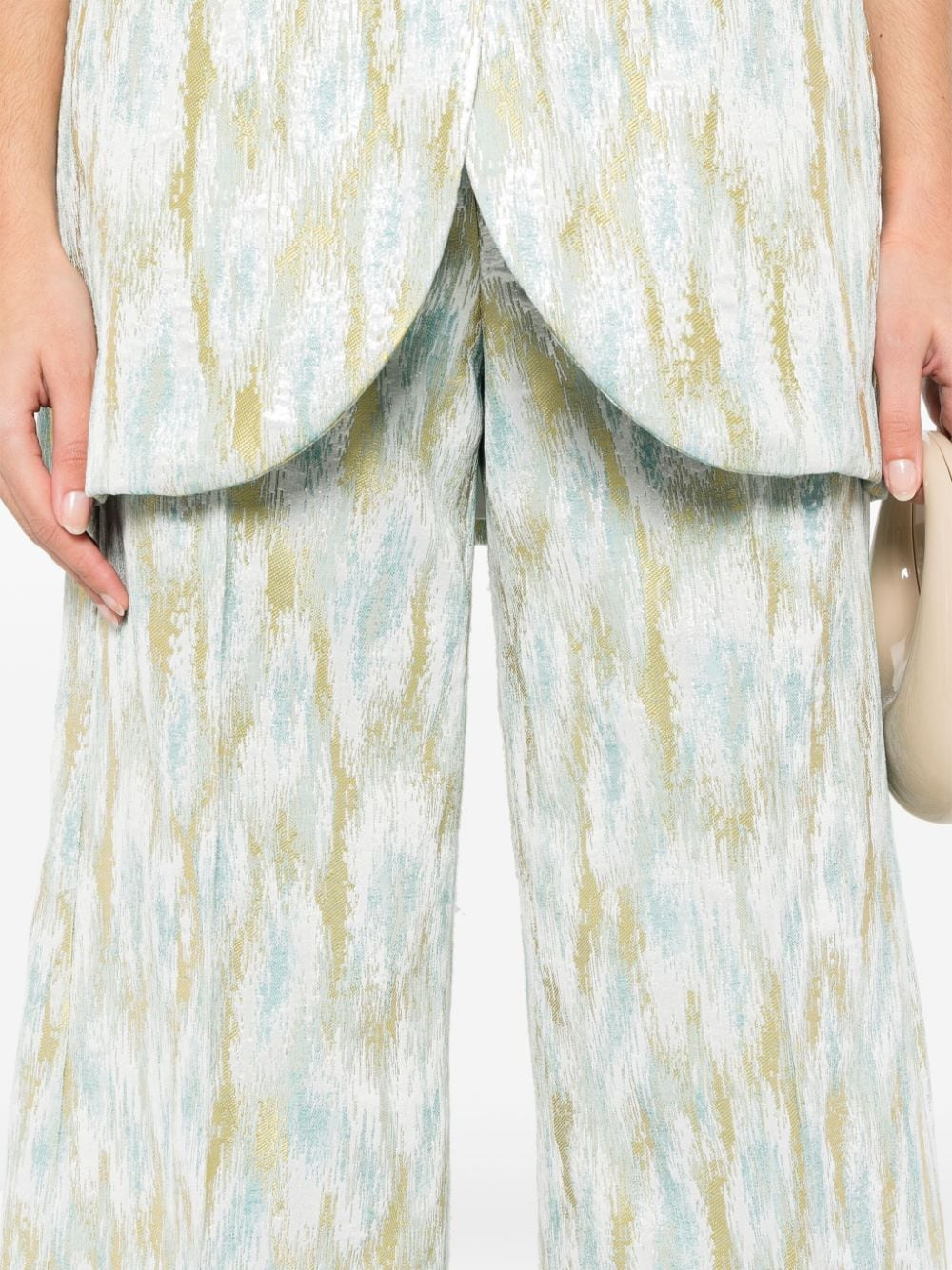 Erika Cavallini Semi-Couture - Erika Cavallini Semi-Couture Trousers MultiColour - 2
