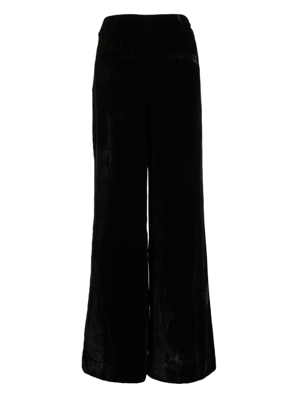 Veronica velvet wide-leg trousers - 2