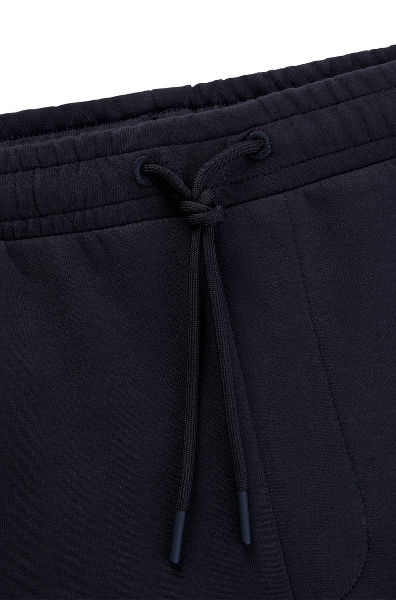 STRETCH-COTTON REGULAR-FIT SHORTS WITH SANDWICH LOGO 6