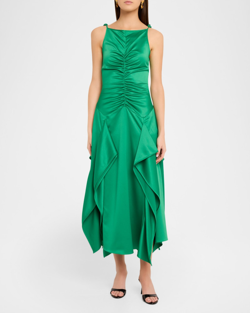 AKNVAS Morgan Satin Gown outlook
