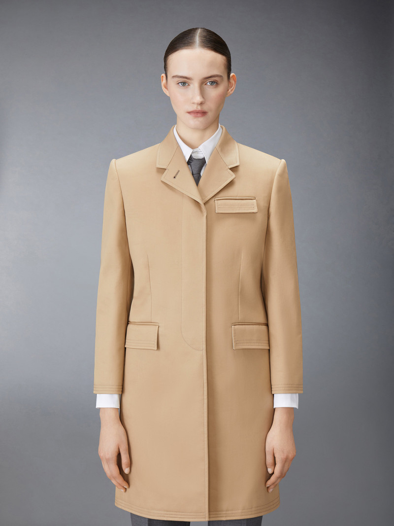 Thom Browne MACKINTOSH HIGH ARMHOLE CHESTERFIELD OVERCOAT outlook