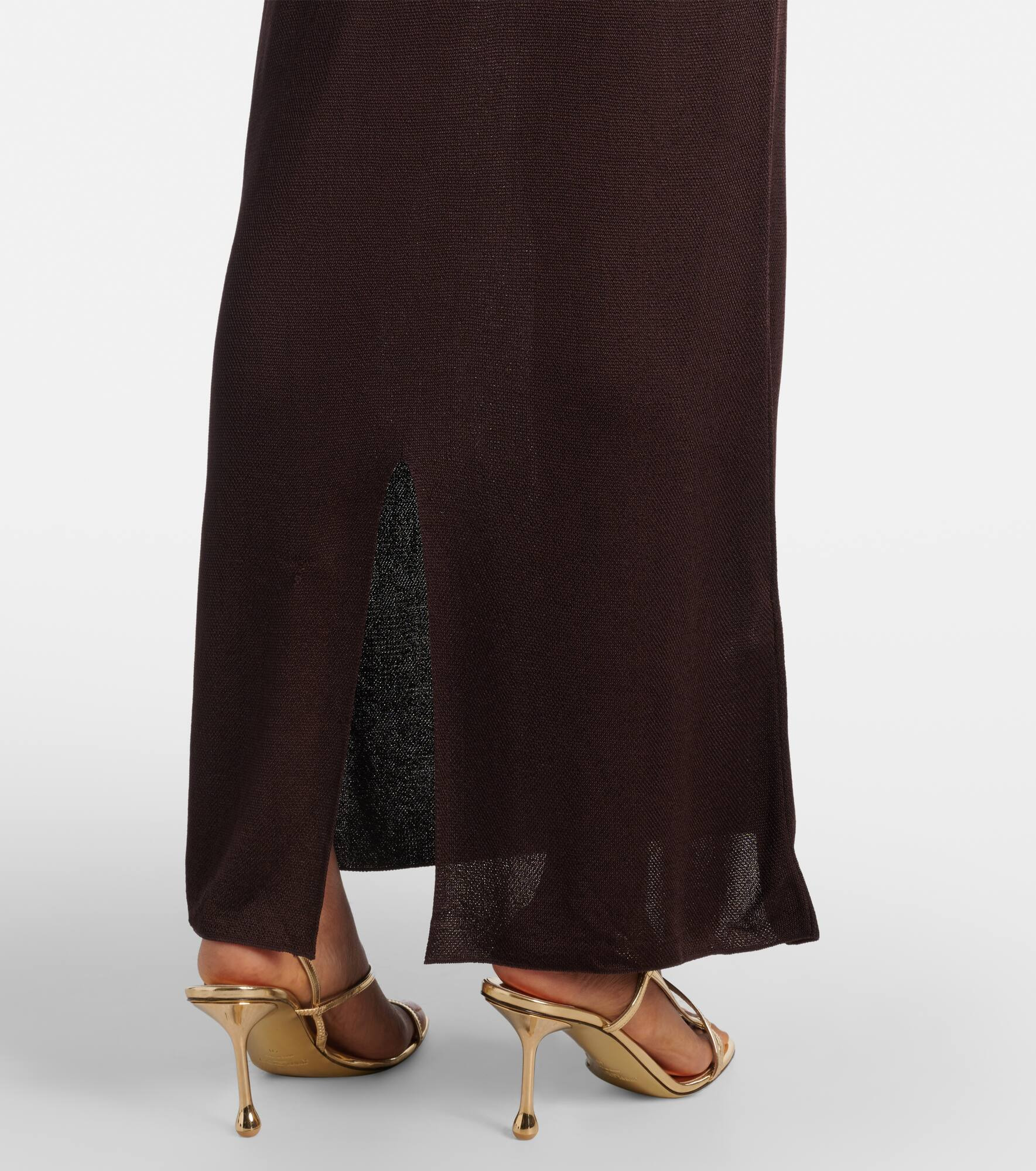Asymmetrical maxi dress - 5