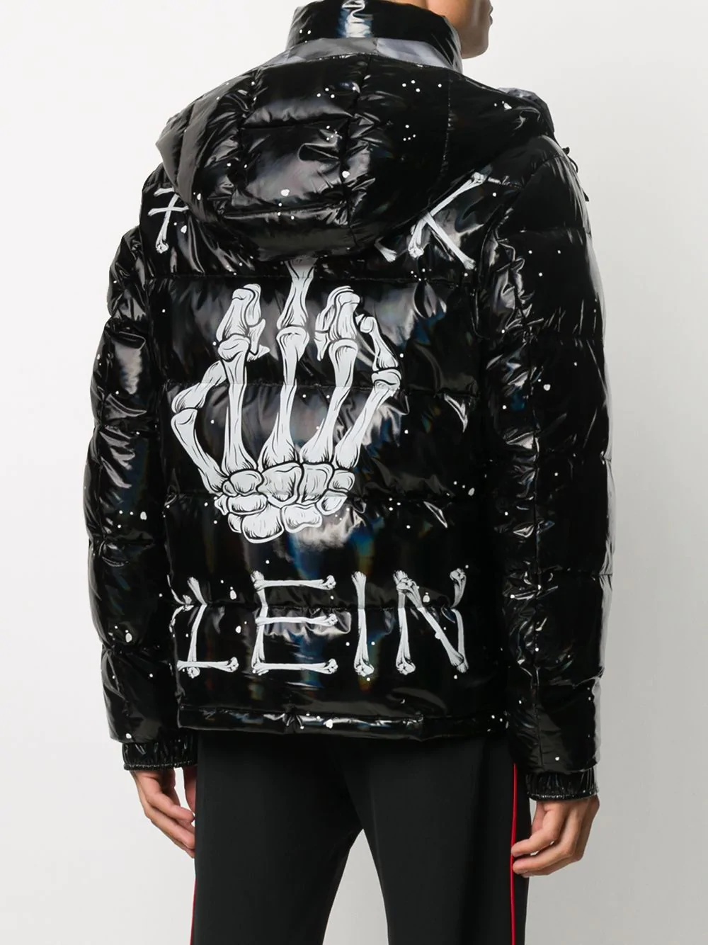 Skeleton puffer coat - 4