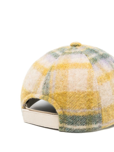 Isabel Marant Tyron tweed baseball cap outlook