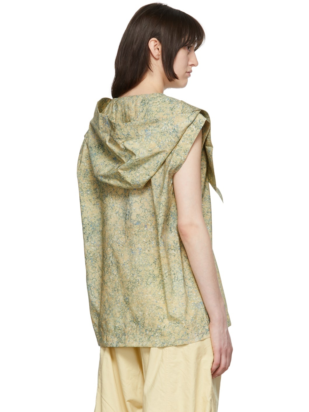 Yellow Cotton Blouse - 3