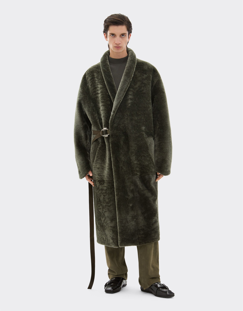 Ferrari Shearling coat with astrakhan effect outlook