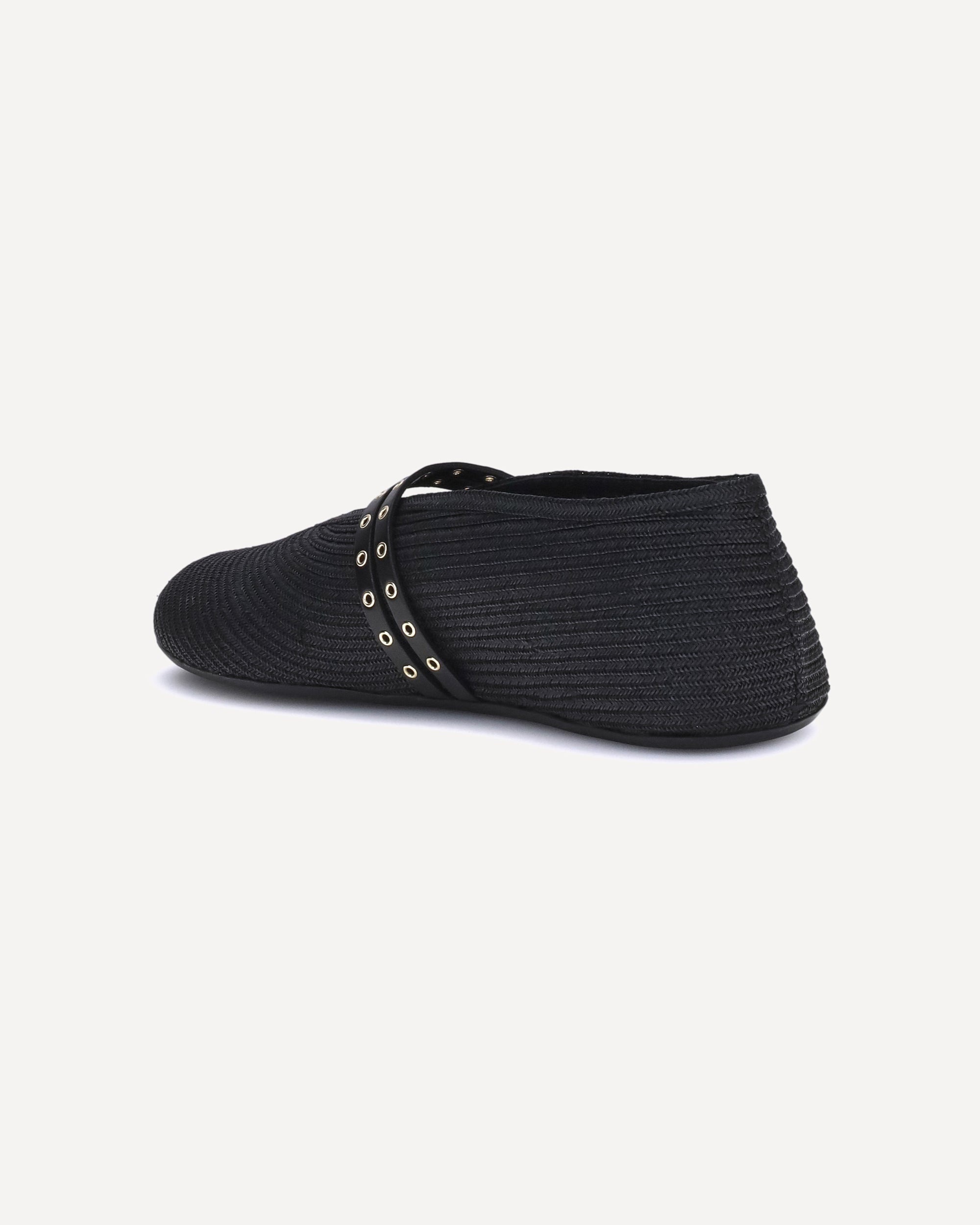 Raffia Ballerinas - 3