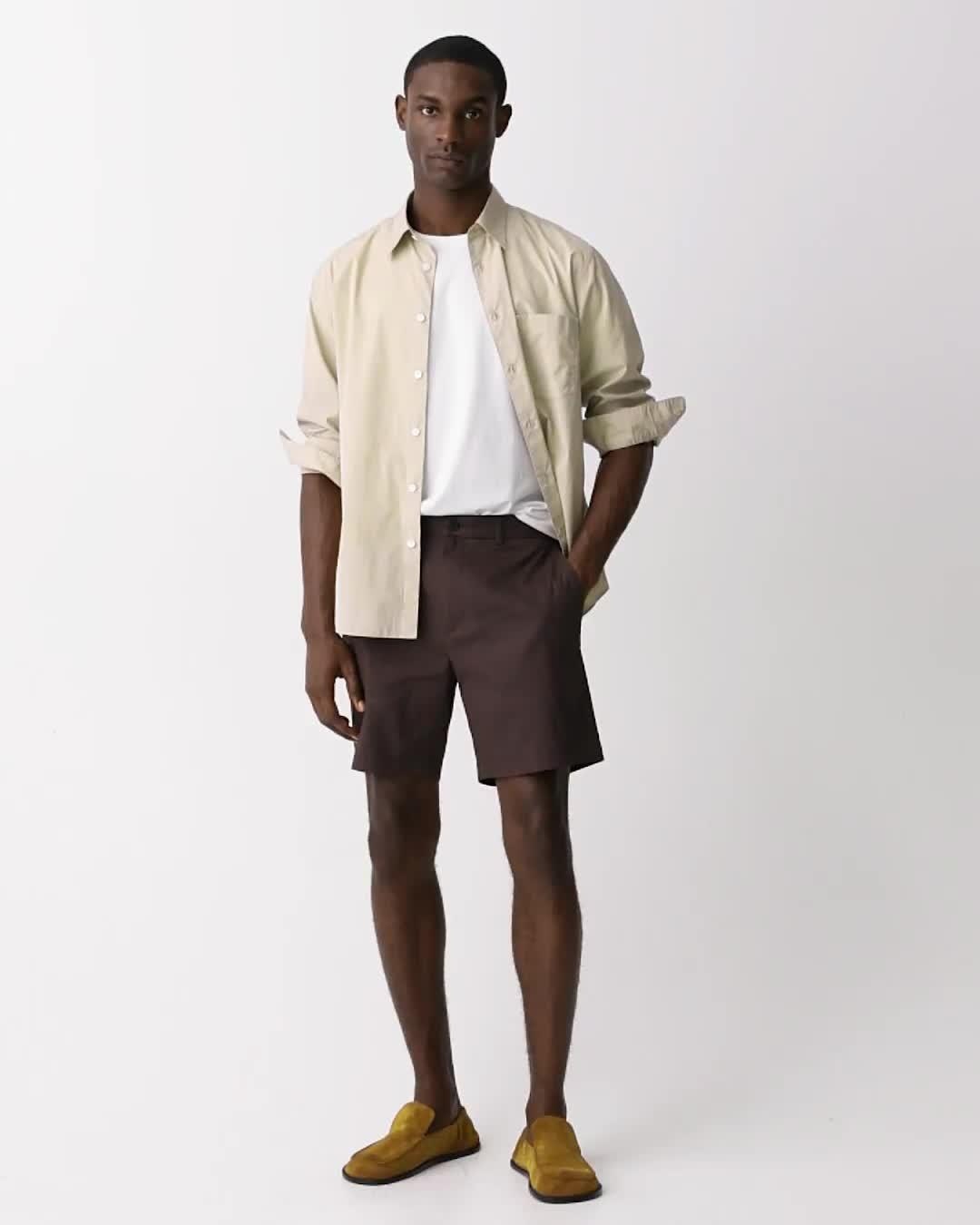 Curtis Drawstring Short in Good Linen - 7