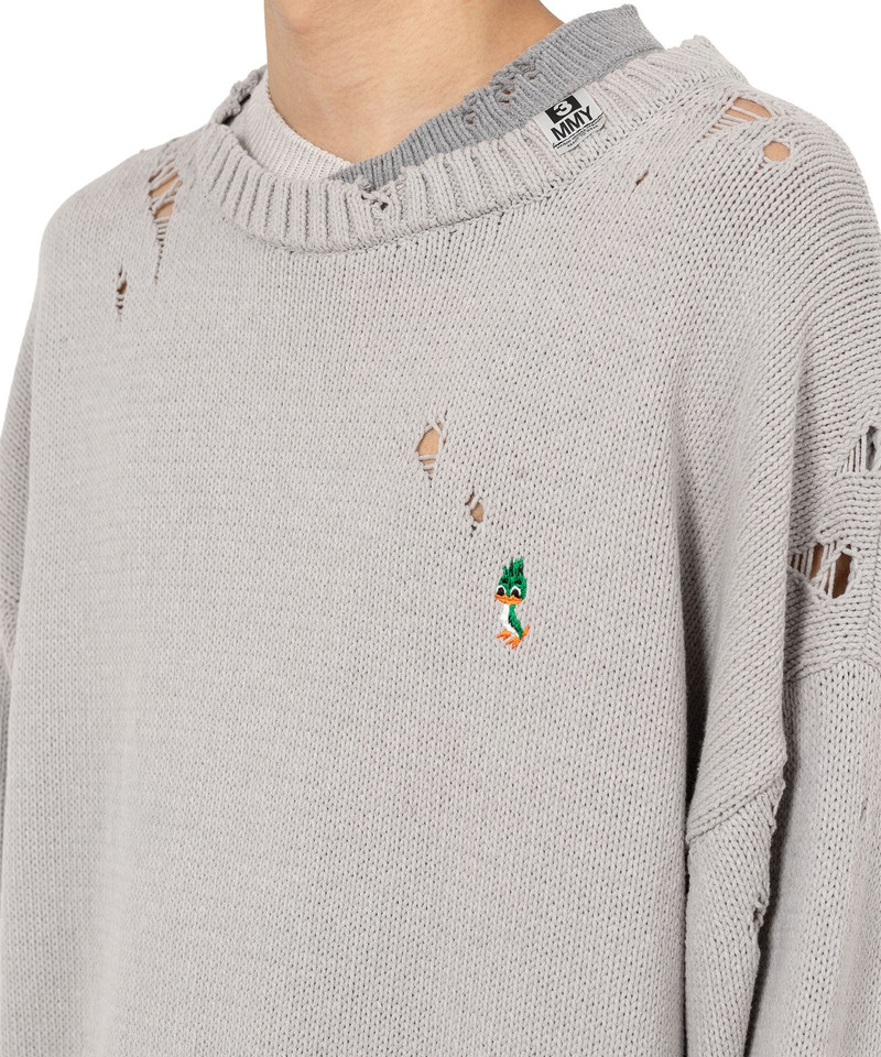 Triple Layered Knit Sweater 12