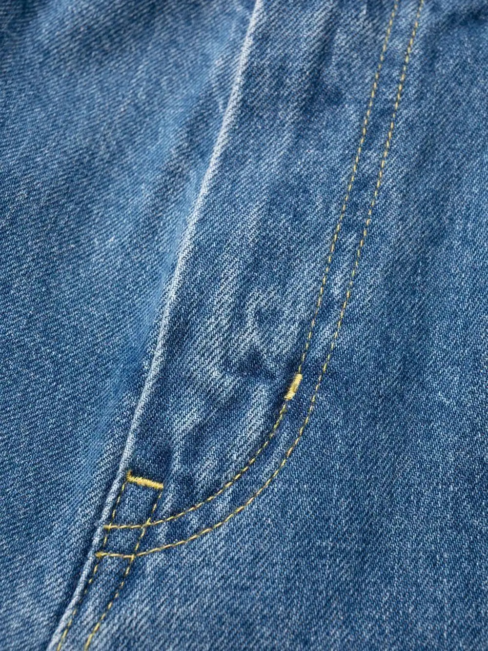 high-waist straight leg jeans - 5
