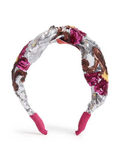 La DoubleJ Cerchietto sequinned hair band outlook