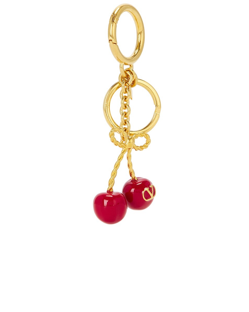 V Logo Signature Keyring - 2