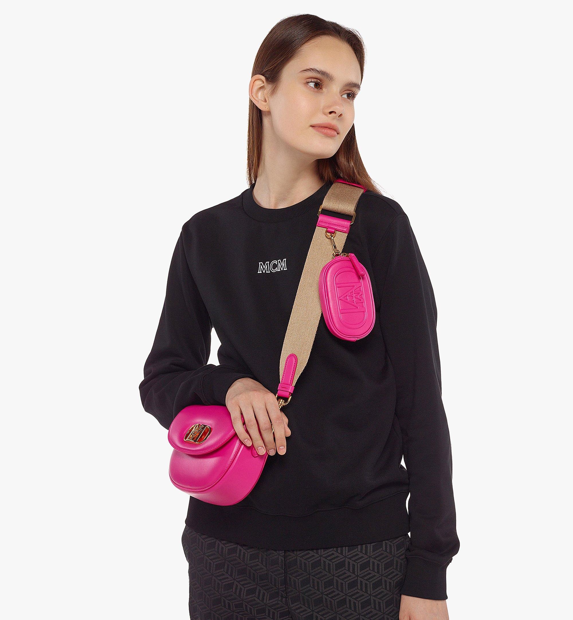 Mode Travia Crossbody w/ Pouch Charm in Lamb Nappa Leather - 2