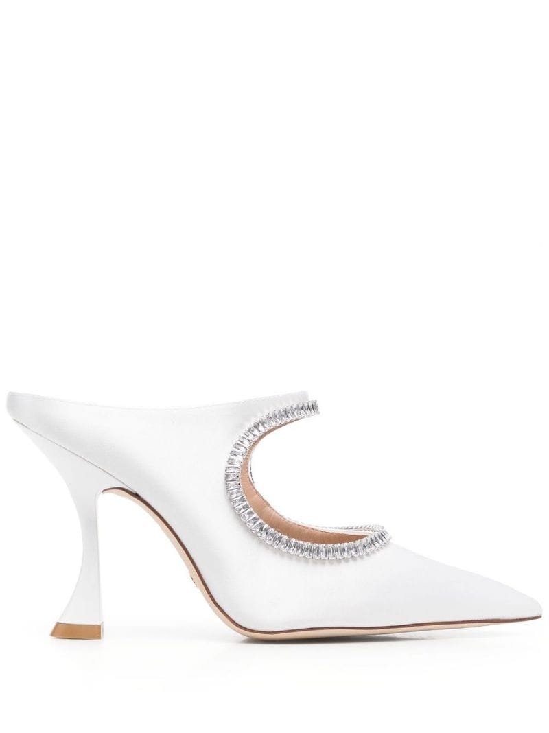 Xcurve crystal-embellished pumps - 1