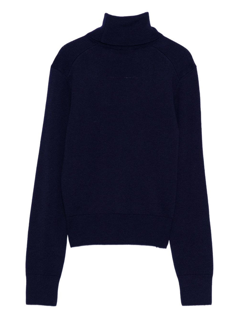 AMI Paris Ami de Coeur turtleneck sweater outlook