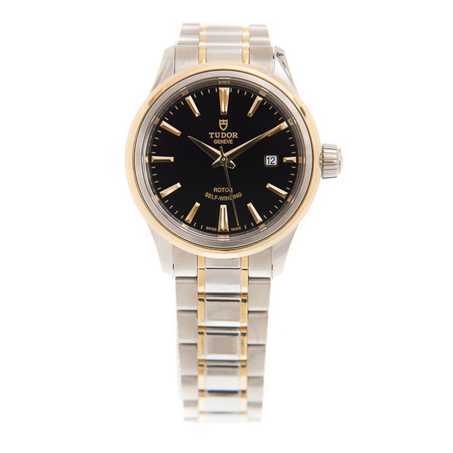 Tudor Style Automatic Black Dial Ladies Watch 12103-0003 - 3